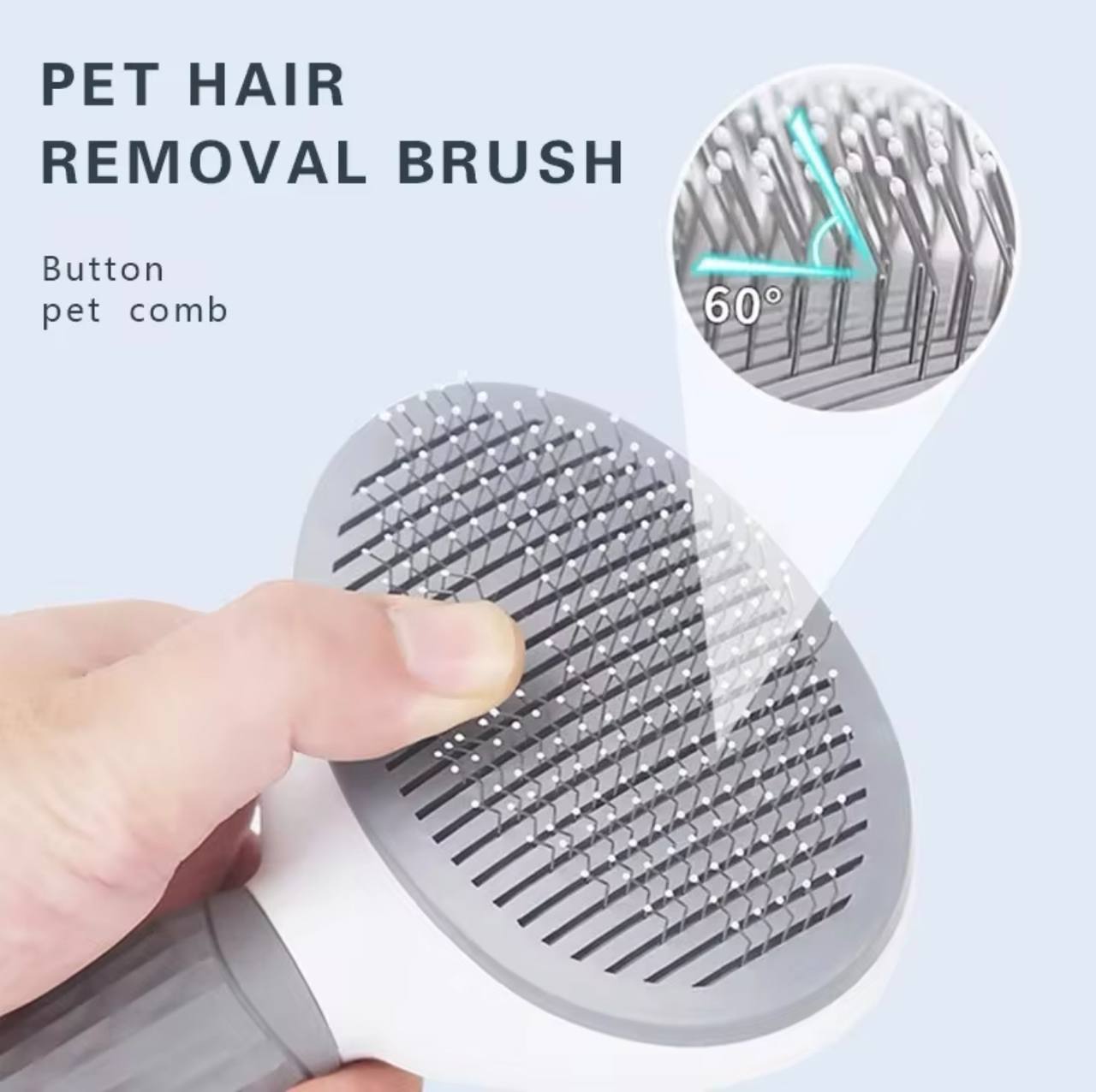 Remover Brush Easy to Remove Loose Undercoat For Dogs Cats Grooming Tools Pet Hair Removal Comb Dogs Accessories